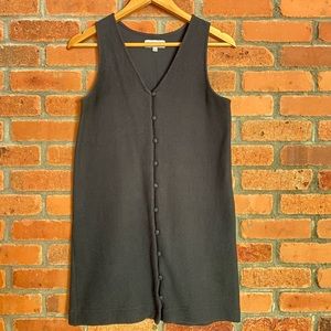Madewell button up dress - small